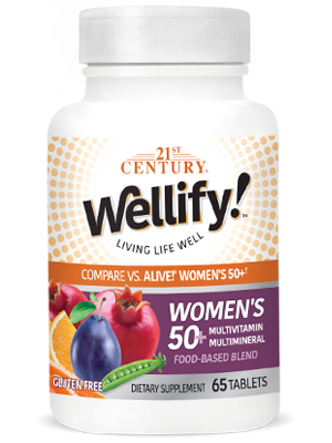 Wellify Womens 50+ by 21st Century HealthCare, Inc., view from the front.