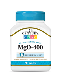 MgO-400 by 21st Century HealthCare, Inc., view from the front.