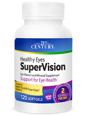 Healthy Eyes SuperVision by 21st Century HealthCare, Inc., view from the front.