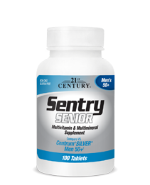 Sentry Senior Mens 50+ by 21st Century HealthCare, Inc., view from the front.