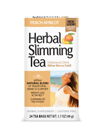 Herbal Slimming Tea - Peach-Apricot Tea Bags