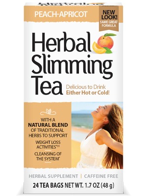 Herbal Slimming Tea Peach-Apricot - 24 Tea Bags